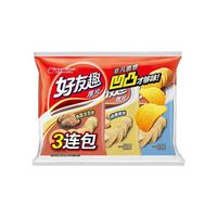 Orion 好丽友 好友趣 薯片组合装 3口味 111g（韩国泡菜味37g+多汁牛排味37g+烤翅味37g）