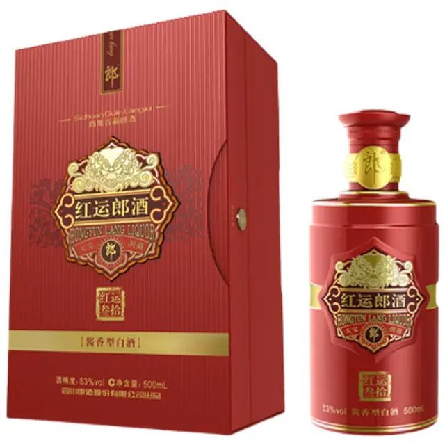 LANGJIU 郎酒 红运郎 30  53%vol 酱香型白酒 500ml 礼盒装