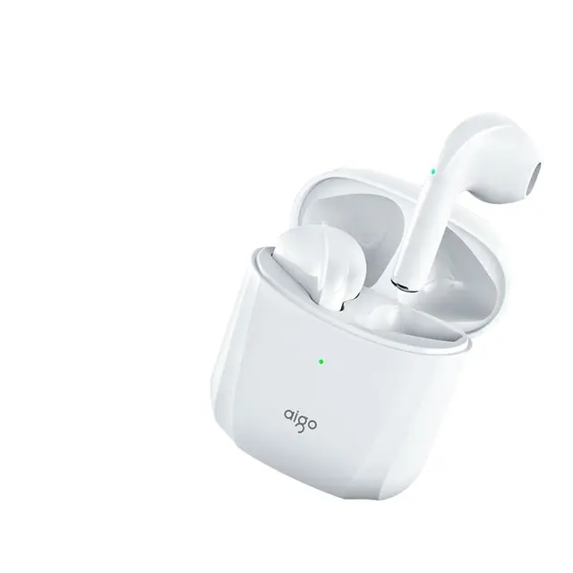 aigo 爱国者 T20 半入耳式真无线动圈蓝牙耳机 白色