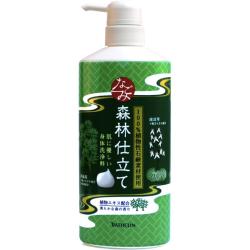 巴斯克林 舒和草本沐浴露 森林自然香 600ml