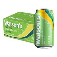watsons 屈臣氏 苏打汽水 气泡水调酒饮料分享装 香草味330ml*12罐