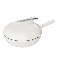 Joyoung 九阳 CF32-C722 0氟炒锅(32cm、不粘、钛景瓷、甜白色)