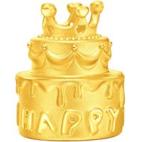 CHOW TAI FOOK 周大福 EOR1156 甜美童话生日蛋糕黄金摆件 2.8g