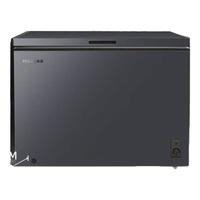 美菱 MeiLing）301升低霜大容量冰柜家用商用冷藏冷冻转换冷柜一级能效厨房卧式冰箱BC/BD-301DT灰