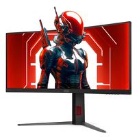 AOC 宙斯盾 CU34G4Z 34英寸 VA 1500R FreeSync 显示器（3440×1440、240Hz、91%DCI-P3、HDR400）