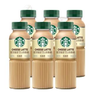 今日必买：星巴克 星选 芝士奶香拿铁 270ml*6瓶 即饮咖啡