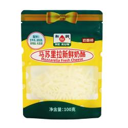 和润 马苏里拉新鲜原制 奶酪碎 100g*1袋 家用烘焙原料 披萨 烧烤焗饭