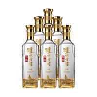 LUZHOULAOJIAO 泸州老窖 特曲 晶彩 52%vol 浓香型白酒 500ml*6瓶 整箱装