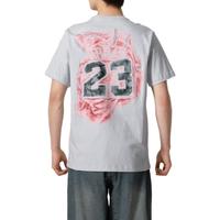 JORDANJordan春夏男短袖圆领T恤 运动休闲 时尚简约FN5989-043灰M