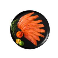 京东超市 海外直采烟熏三文鱼片 红鲑鱼 200G(100G*2) 低脂 沙拉 即食