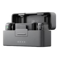 DJI 大疆 DJI Mic 2 专业音质无线麦克风 一拖二 黑色