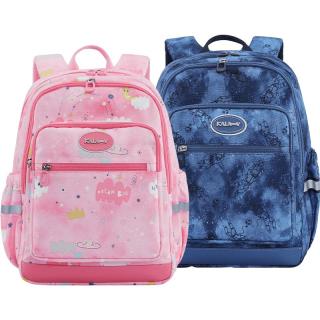 卡拉羊 KALA·Y）小书包男女孩1-4年级出游轻便背包    18L