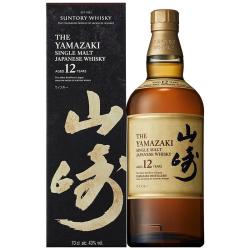 山崎 12年 单一麦芽 日本威士忌 43%vol 700ml 礼盒装