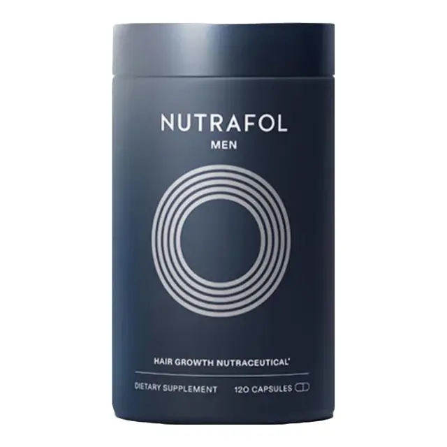 Nutrafol联合利华NF黄金胶囊复合维生发生素生物素 防脱育发养发护发生发胶囊男士*120粒/瓶 男士NF黄金胶囊*1