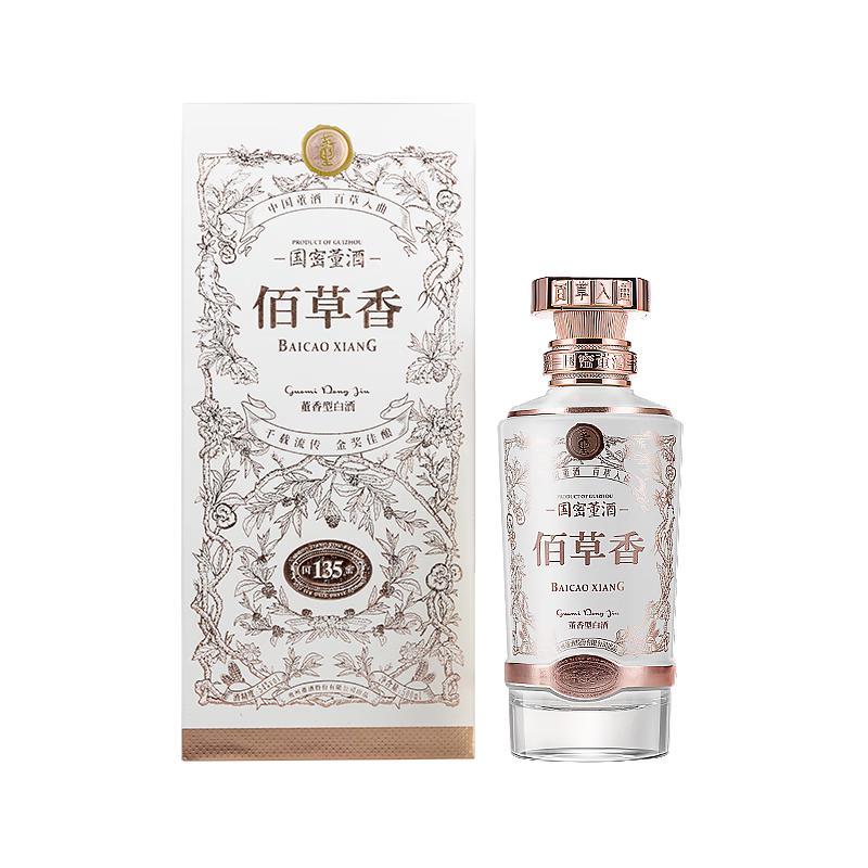 佰草香 BAICAO XIANG 国密董酒 白酒 董酒国密佰草香54%vol 董香型白酒500ml 单瓶装【报价价格评测怎么样