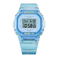 CASIO 卡西欧 多巴胺小方块 BABY-G系列 37.9毫米石英腕表 BGD-565SJ-2