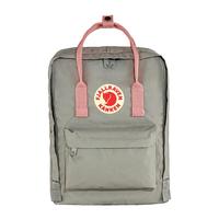 北极狐 FJALLRAVEN北极狐双肩包Kanken背包超轻大容量露营双肩包23510 021/312雾灰/粉色 16L