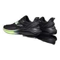 ANTA安踏毒刺5丨男鞋秋冬运动鞋减震透气鞋轻便耐磨回弹通勤跑步鞋子男 黑/城堡灰-4 7(男40)