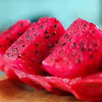 京世泽 红心火龙果 新鲜水果 红肉蜜宝金都一号 净重4.5斤装 中大果