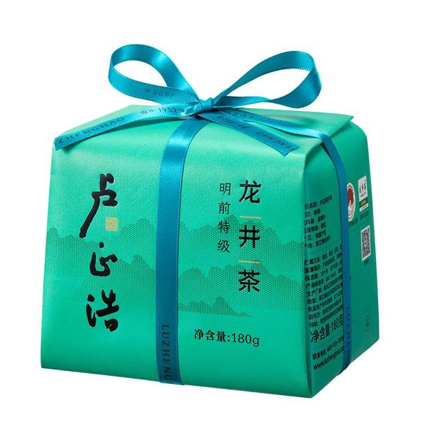 移动端、京东百亿补贴、今日必买：卢正浩 绿茶 特级明前龙井茶 180g 2025年新茶