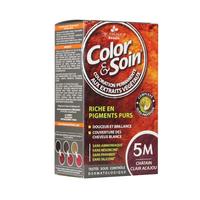 3 chenes 三橡树 有机天然植物长效染发剂 #5M淡桃栗色 1盒