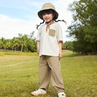 【吸湿速干儿童套装】迷你巴拉 MINI BALA 巴拉男女童套装夏透气短袖T恤长裤