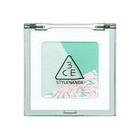 88VIP：3CE 方格眼影盘 三色盘猫薄荷橘棕色哑光亮片淡妆