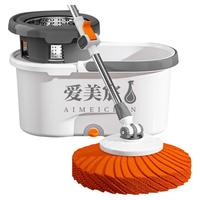 拖把家用一拖净干湿两用2025拖布带桶一整套旋转拖把水桶一体