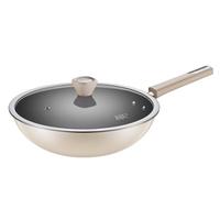 SUPOR 苏泊尔 30周年限定款 EC32JGC08 有钛2代 炒锅(32cm、不粘、无涂层、复合钢)