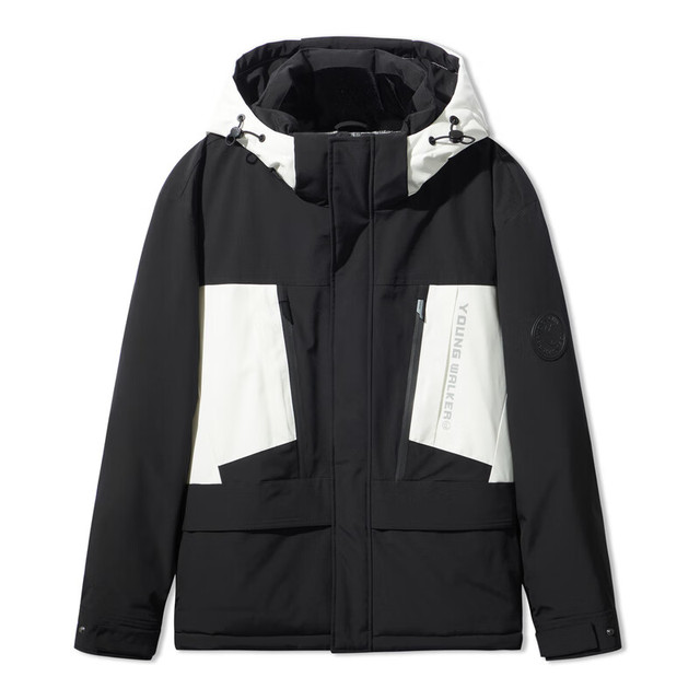 PLUS会员：卡宾 90鸭绒羽绒服 山系户外防风外套