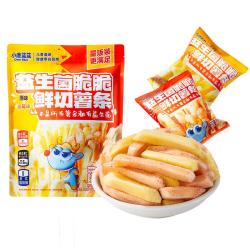 小鹿蓝蓝 益生菌维C脆脆鲜切薯条混合味160g 宝宝儿童零食薯条8小袋 3岁+