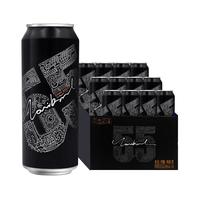 BEER 雪花 SNOWBEER BEER BEER )啤酒 拉维邦黑啤 500ml*12听 整箱装