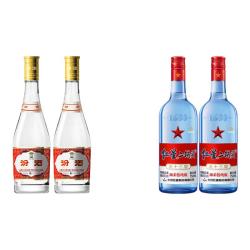 汾酒 山西杏花村酒 42度红盖汾酒475mL*6瓶礼盒装