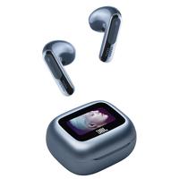 JBL 杰宝 LIVE FLEX 3 晶彩荚 半入耳式真无线动圈主动降噪蓝牙耳机 蓝色