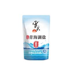 雪天 青海湖盐260g*30添加食用盐天然湖盐无碘盐家用
