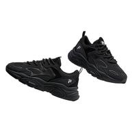FILA 斐乐 HERITAGE RUNNING系列 女子跑鞋 F12W141116F-BK 黑色 36.5