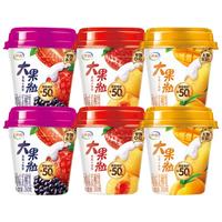 移动端、京东百亿补贴：伊利 大果粒酸奶260g*6杯（草莓桑葚+草莓黄桃+芒果黄桃）源头直发包邮