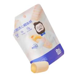 奶酪博士 高钙奶酪流心鳕鱼肠75g宝宝儿童零食双重DHA享婴幼儿食谱热门商品