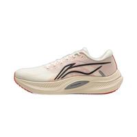 李宁 LI-NING越影4丨跑步鞋男鞋2024秋季反光轻质缓震专业保护跑鞋运动鞋 米白色-8 39