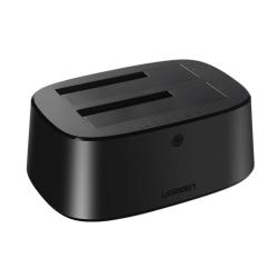 绿联 CM198 2.5/3.5英寸双盘位SATA硬盘底座 USB 3.0