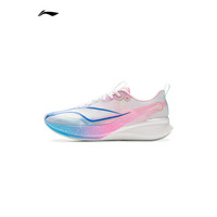 LI-NING/李宁赤兔8 PRO 跑步鞋男鞋透气网面beng轻弹中考体测跳绳运动鞋 【英雄联盟联名款】标准白/粉色 39.5 男子