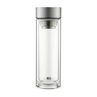 富光 G2416-SH-400 玻璃茶杯 400ml*1个 极光银