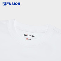 FILA FUION斐乐女子针织T恤夏季休闲紧身短袖 -WT