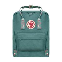 FJALLRAVEN北极狐双肩包大容量背包书包23510-664/916霜绿色/五彩底纹16L 送女生