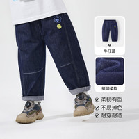 【35.9元任选】宝宝秋冬衣服集合 牛仔蓝-网球印花