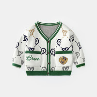 【35.9元任选】宝宝秋冬衣服集合 经典白色-绣花