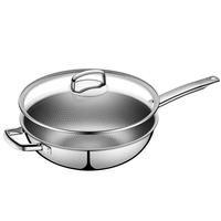 WMF 福腾宝 蜂窝晶盾系列 炒锅(30cm、不粘、不锈钢)