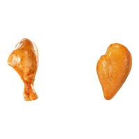 优形去皮鸡腿开袋即食鸡胸肉高蛋白代餐无皮鸡腿鸡肉零食 【10袋孜然风味】75g*10袋