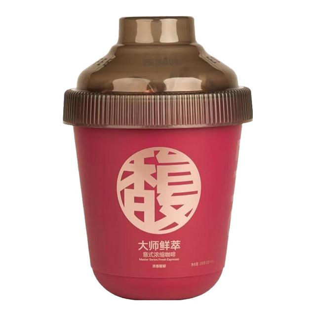 连咖啡 大师鲜萃系列金馥顺 速溶黑咖啡50颗 浓香馥郁