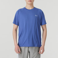 安德玛（UNDERARMOUR）男装短袖 2025夏季新款运动服跑步健身快干透气休闲宽松圆领T恤